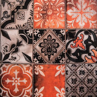 Producto protector de mosaico hidráulico