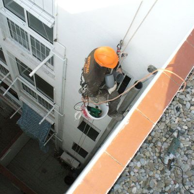 Bajantes en mal estado